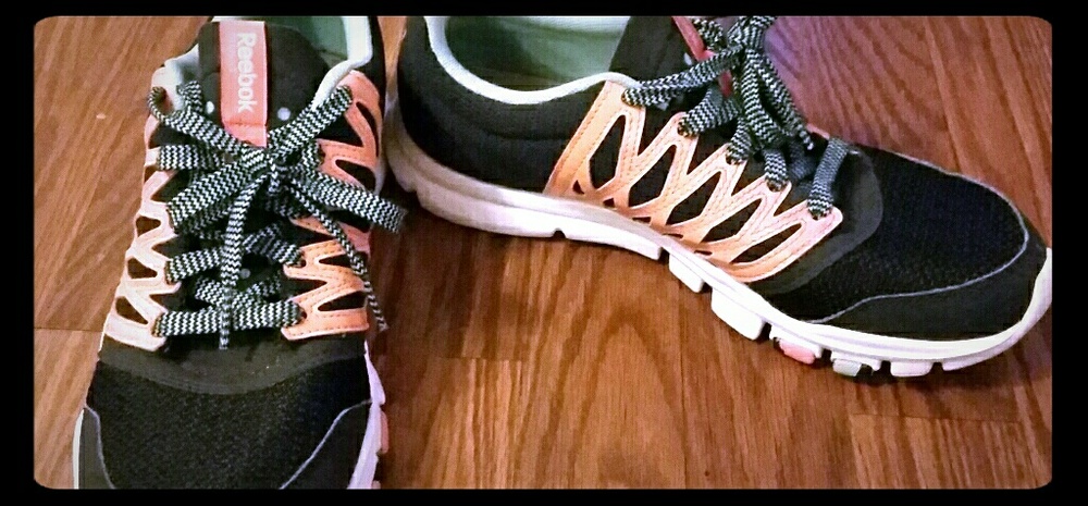 Reeboks volleyball / running shoes. Like NEW